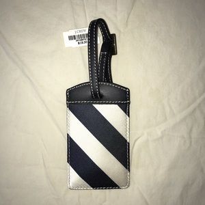 J.Crew Tie Silk Luggage Tag